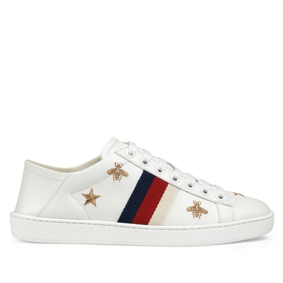 GUCCI NEW ACE CONVERTIBLE HEEL SNEAKER - Picture 1 of 8